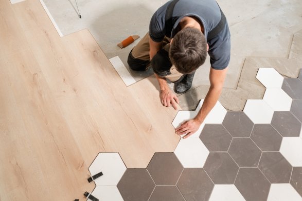 Flooring installation services in Middleton